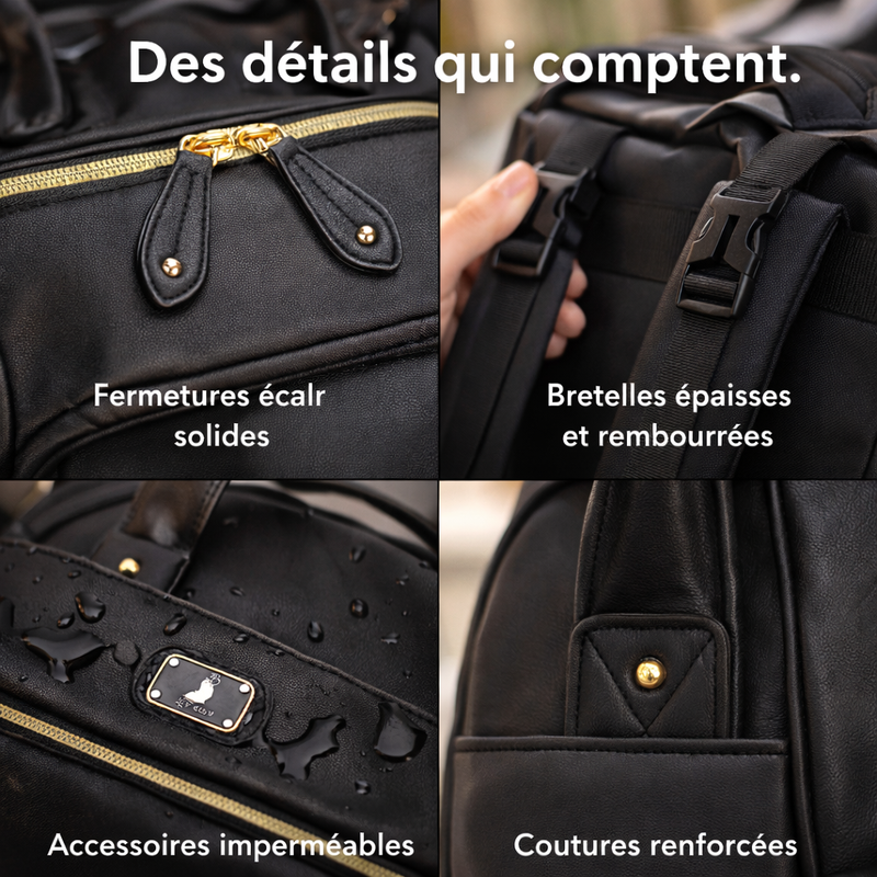 Grande capacité du sac à langer multifonction Langéo