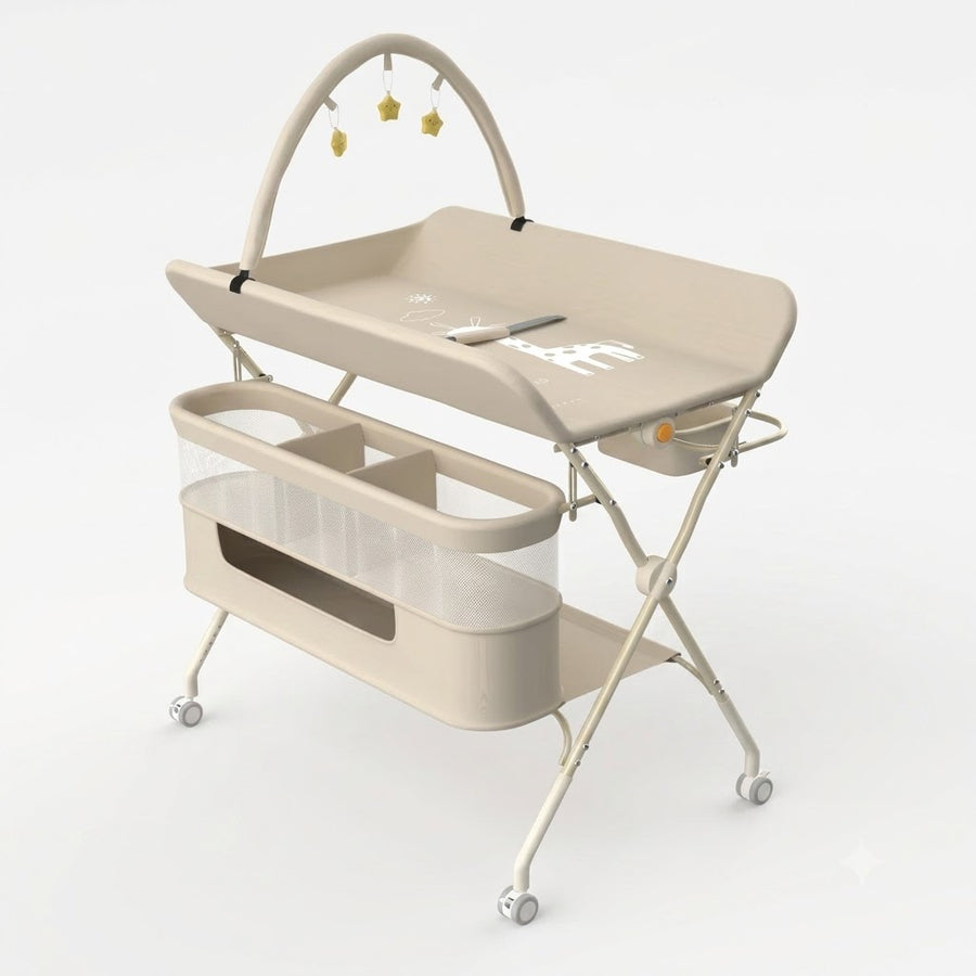 Table à langer pliable avec arche d'éveil | Langéo