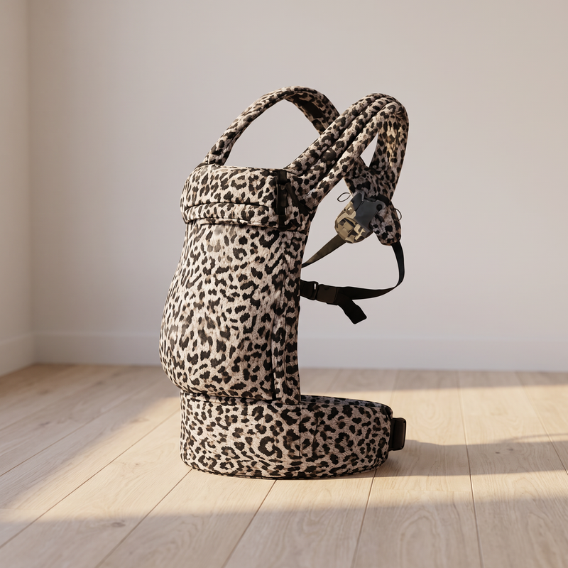 Porte-bébé physiologique Langéo, assise naturelle de bébé