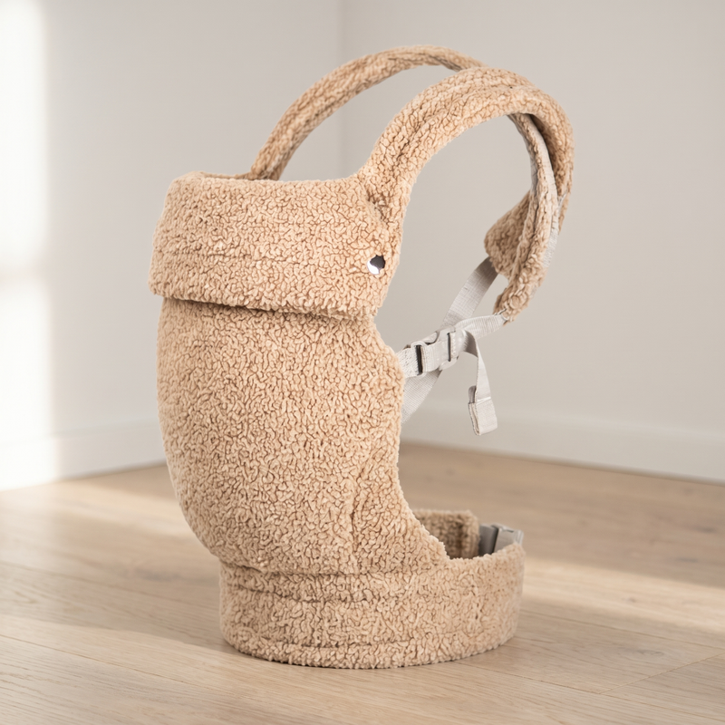 Porte-bébé physiologique respirant beige Langéo