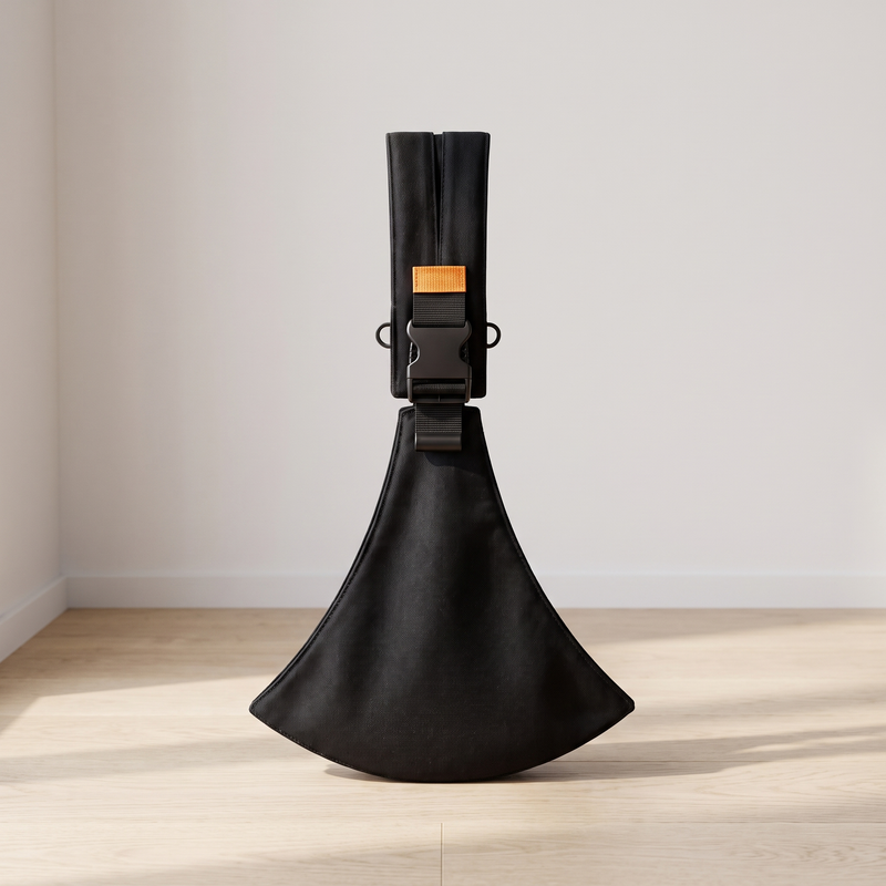 Porte-bébé de hanche Langéo, finition zèbre