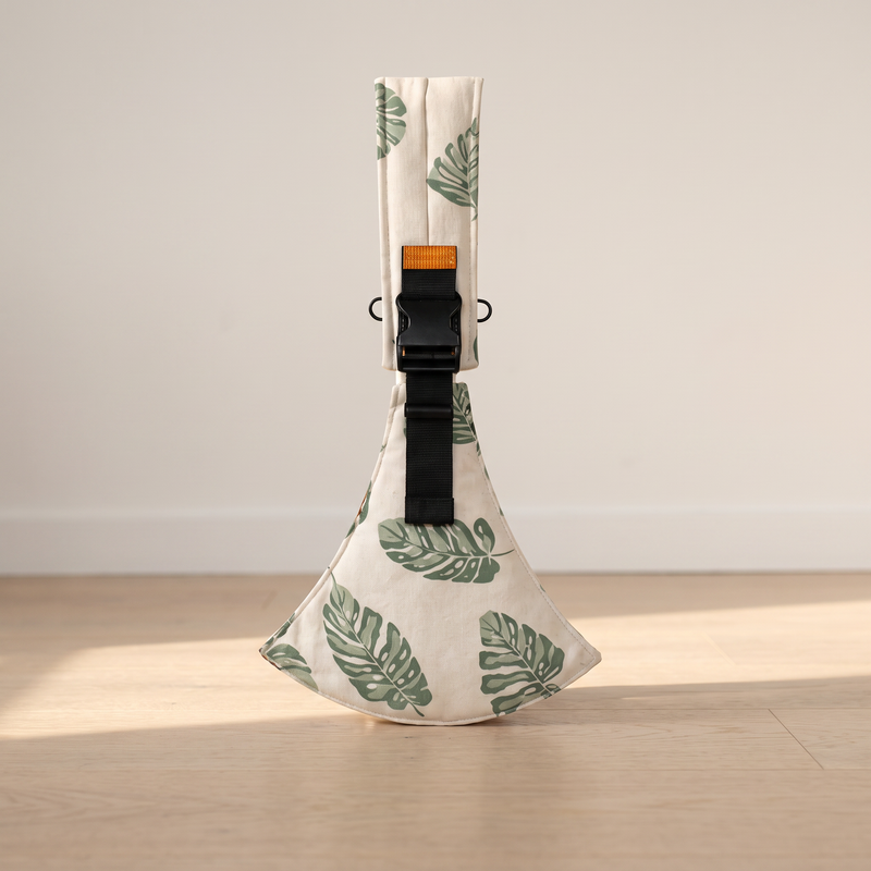 Porte-bébé de hanche Langéo, finition léopard
