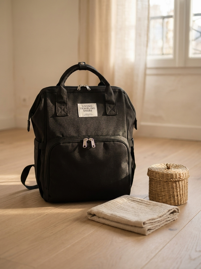 Poches isothermes du sac à langer Langéo pour garder le biberon tiède