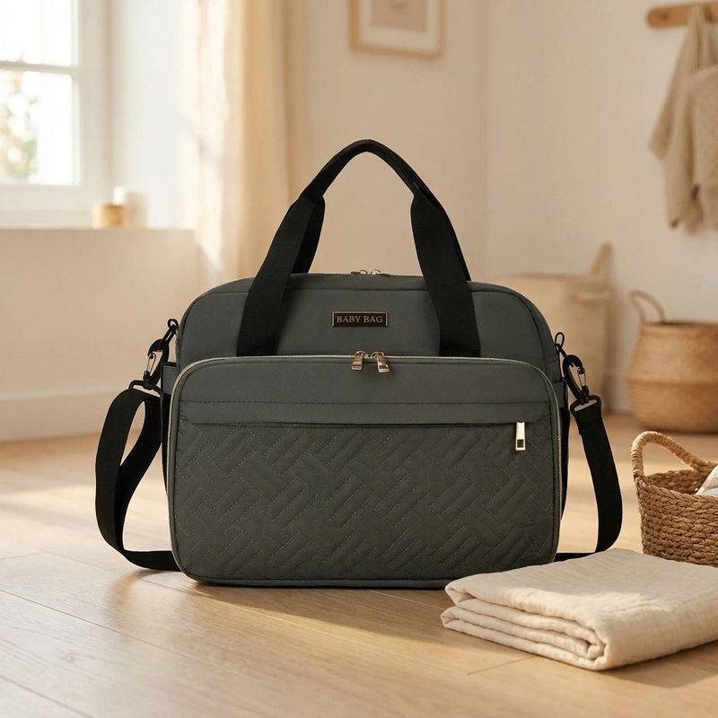 Sac à langer bandoulière Langéo, sangle réglable