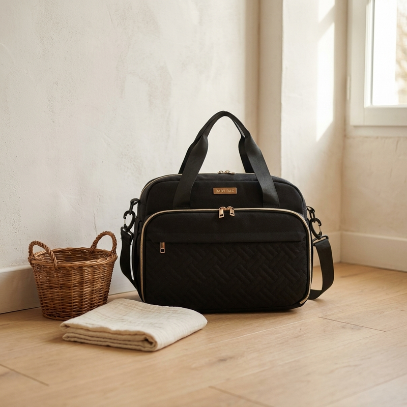Séparation du sec et de l'humide dans le sac à langer Langéo