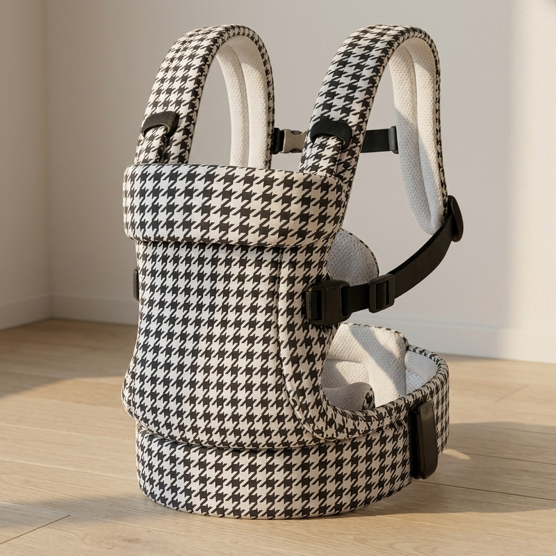 Porte-bébé ergonomique Langéo, réglage des sangles