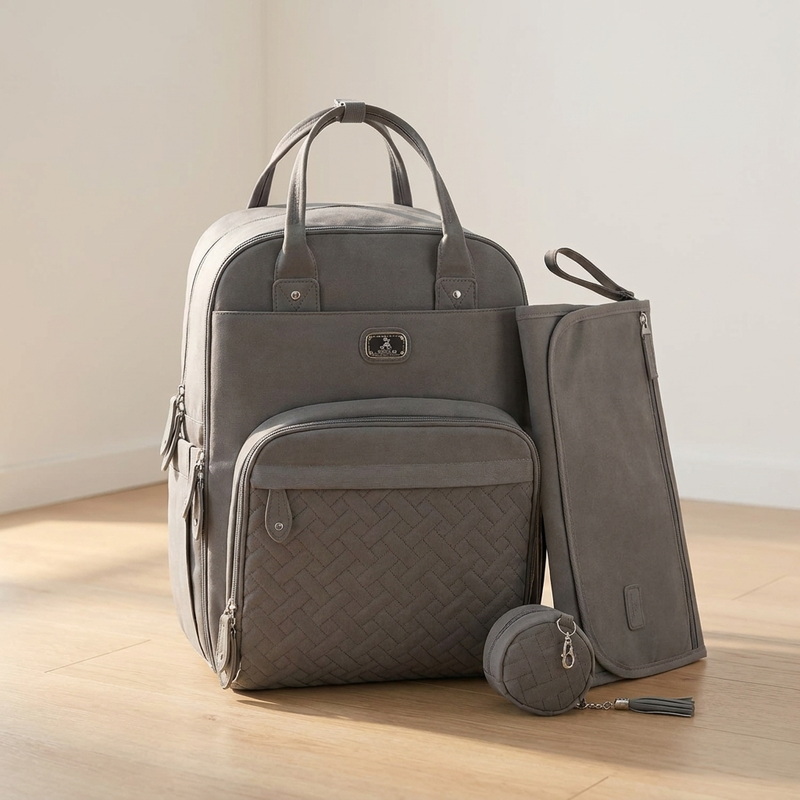 Sac à langer multifonction Langéo, détail des finitions