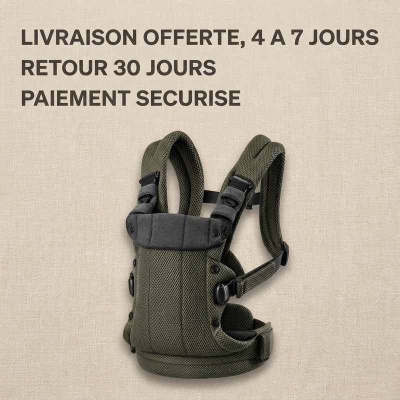 Porte-bébé physiologique Langéo en portage face parent